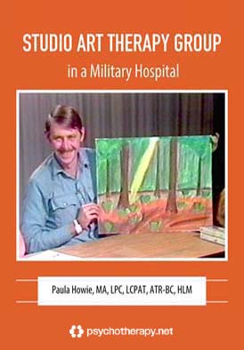 Studio Art Therapy Group in a Military Hospital